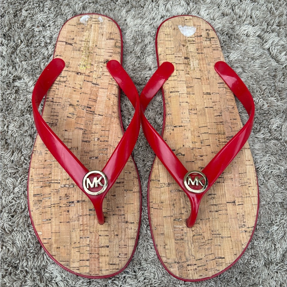 Michael Kors flip flops